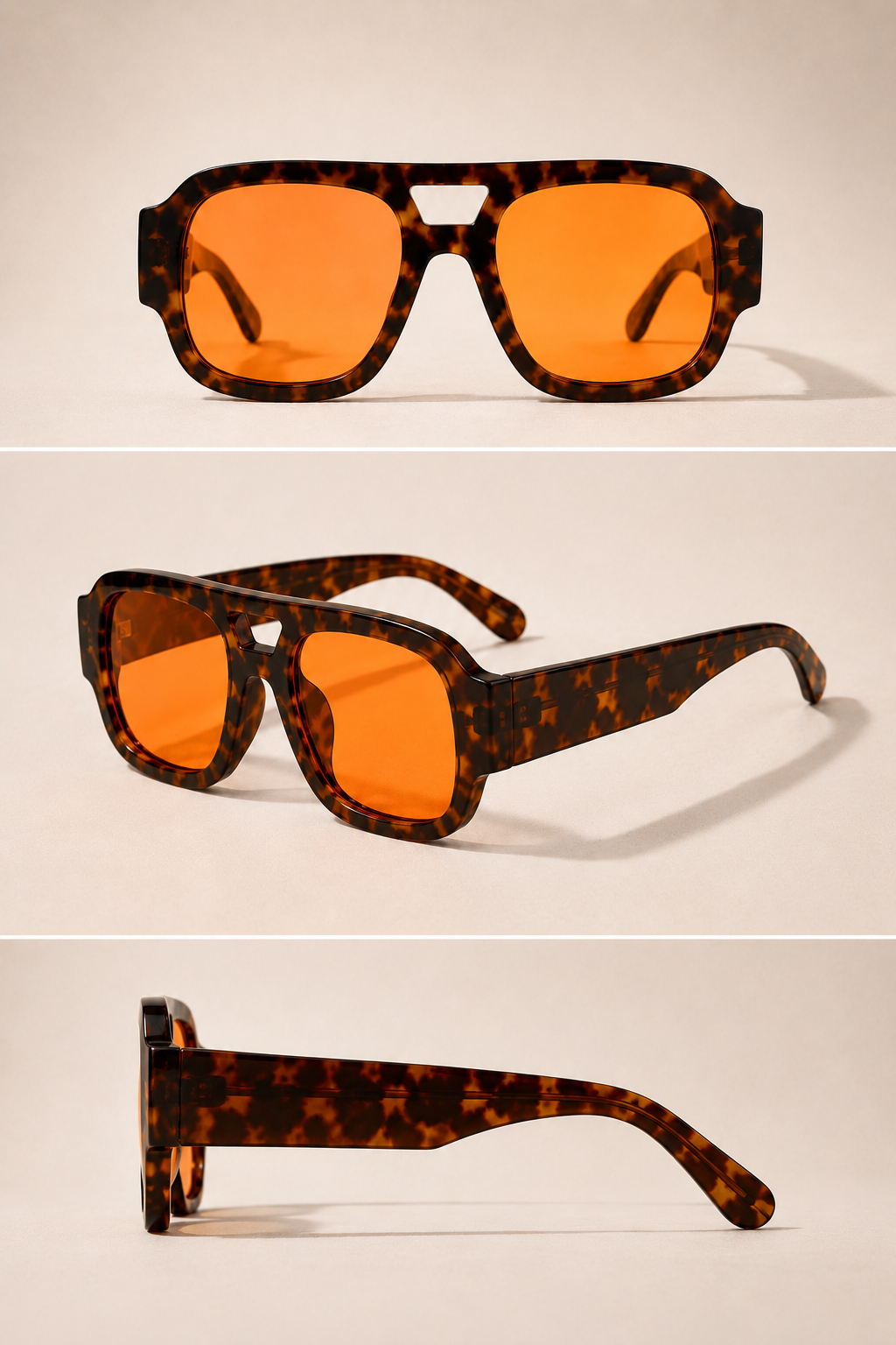 Vintage Aviator-solglasögon