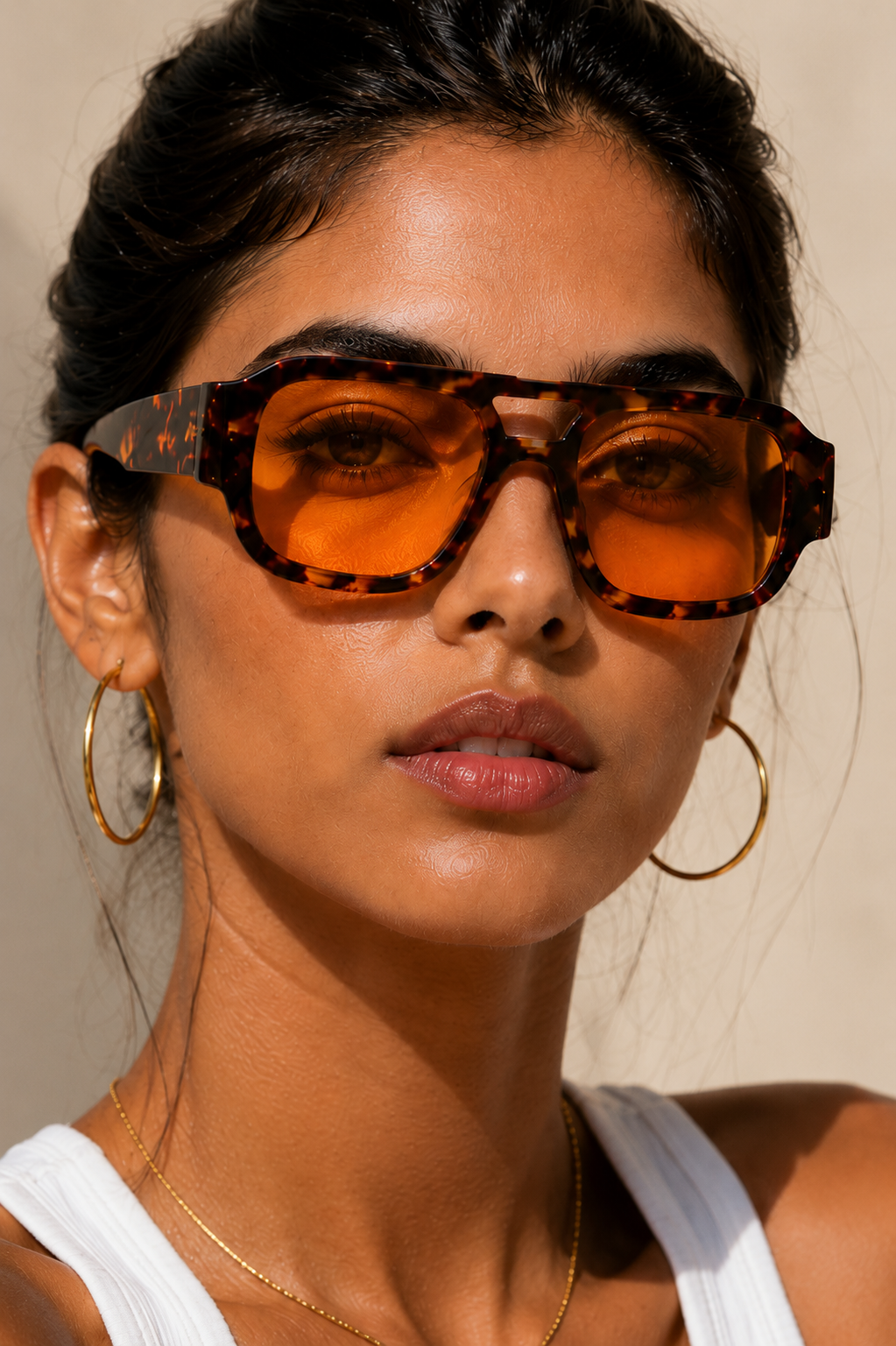 Vintage Aviator-solglasögon