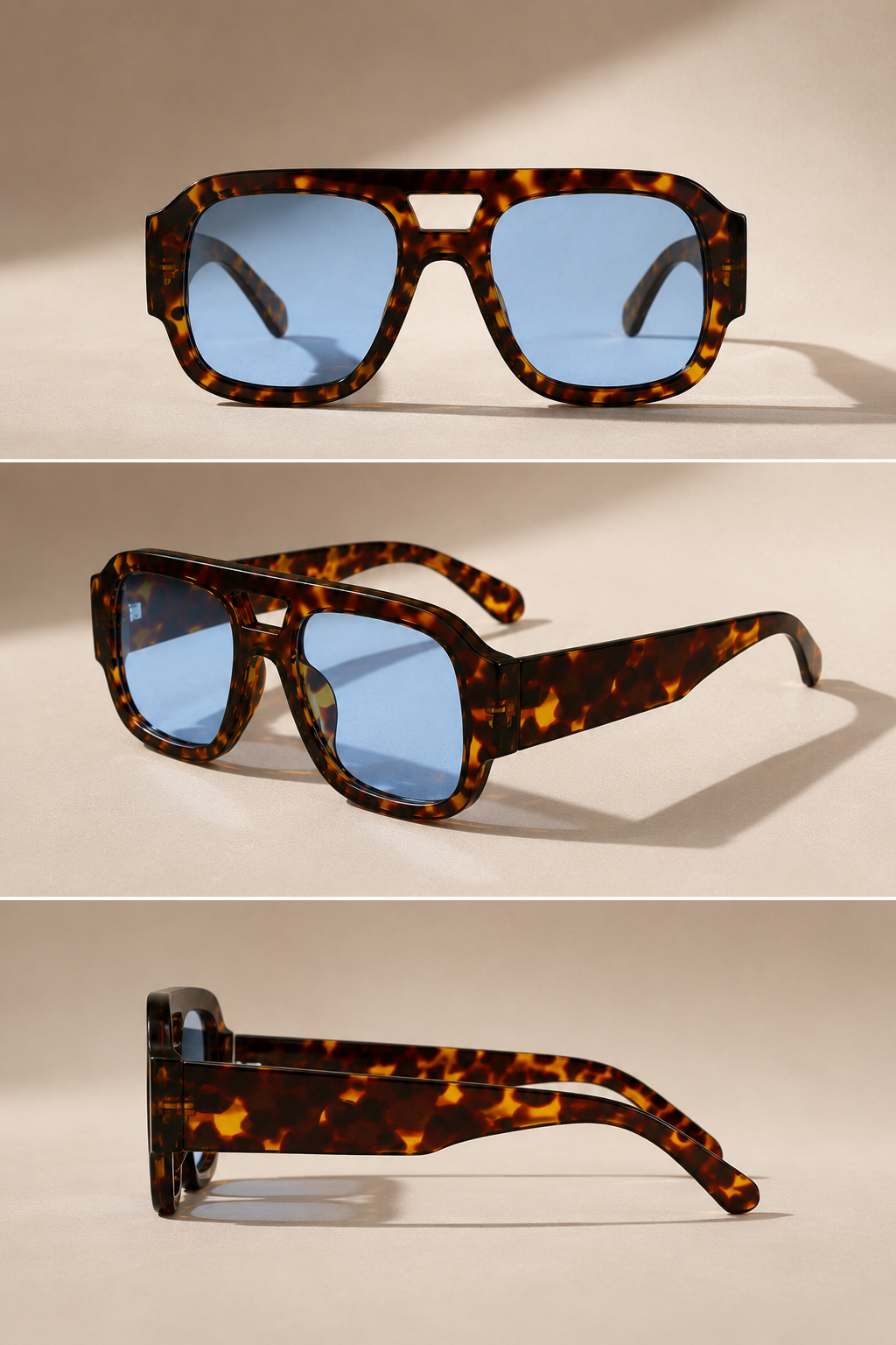 Vintage Aviator-solglasögon